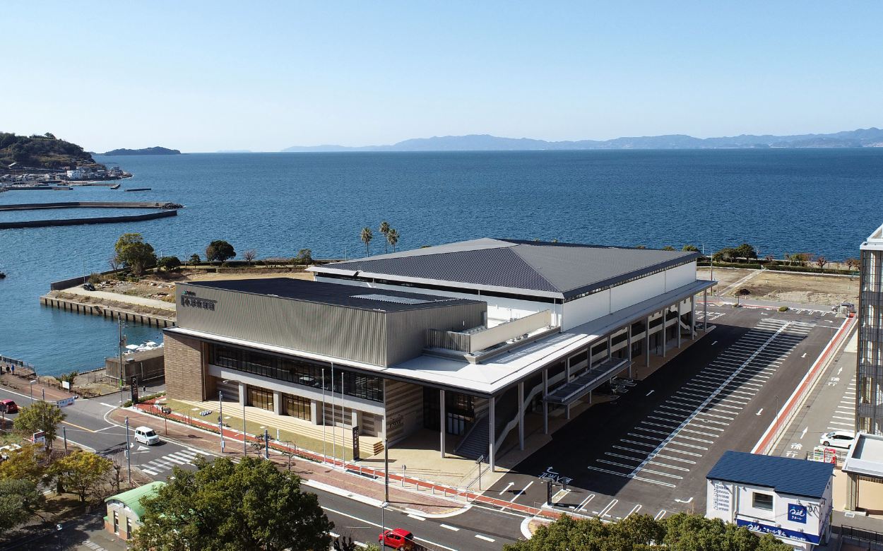 雲仙市小浜体育館2