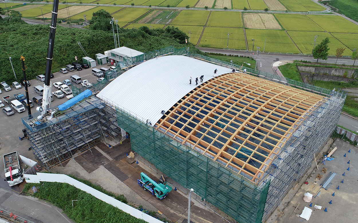 北陸先端大学 屋内運動場6